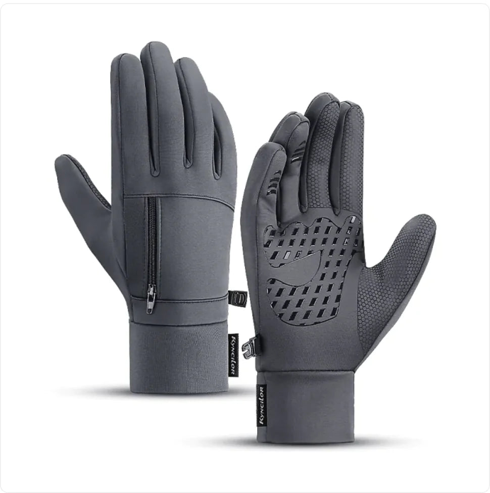 Windproof, Water-Repellent Touchscreen Gloves