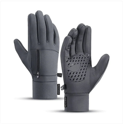 Windproof, Water-Repellent Touchscreen Gloves