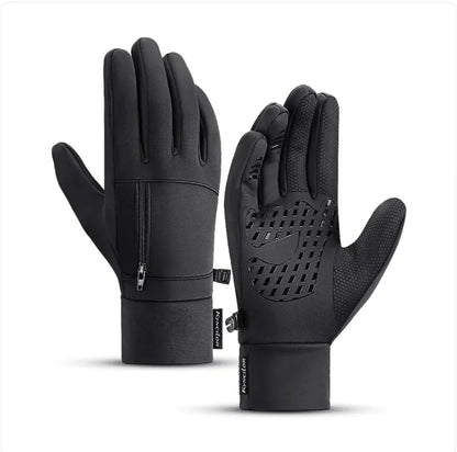 Windproof, Water-Repellent Touchscreen Gloves